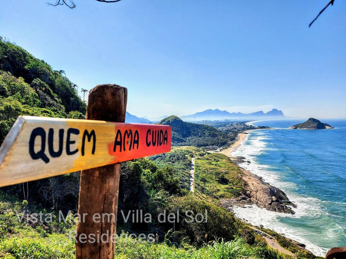 Vista Mar Em Villa Del Sol Residences - Unidade Autonoma Rio de Janeiro Kültér fotó